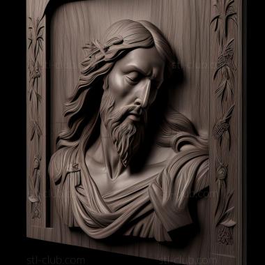 3D model st jesus (STL)